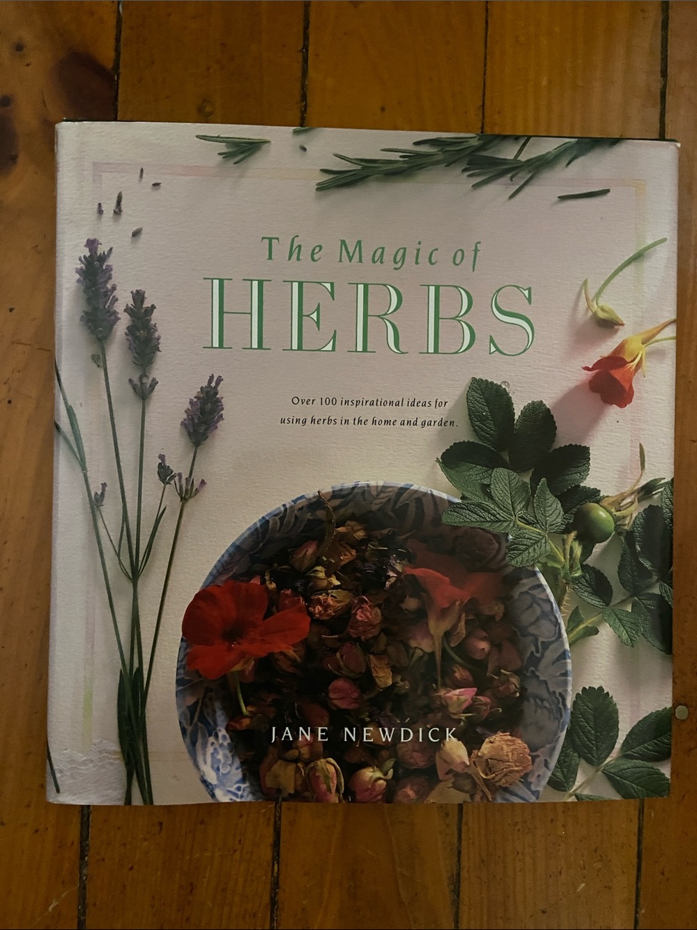 HERB book Herbs Herbal BOTANICAL Floral LEAF LEAVES flower flowers recipe GARDEN